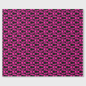 Papier Cadeau Pointe rose Abstrait (Plat)