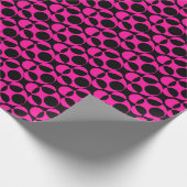 Papier Cadeau Pointe rose Abstrait (Coin)