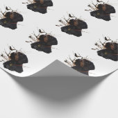 Papier Cadeau Pointer à poil dur allemand (Coin)