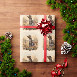 Papier Cadeau Pointer allemand à poil dur