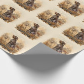 Papier Cadeau Pointer allemand à poil dur (Coin)