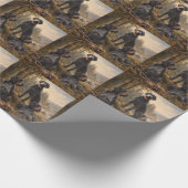 Papier Cadeau Pointer allemand à poil dur (Coin)
