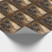 Papier Cadeau Pointer allemand à poil dur (Coin)