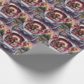 Papier Cadeau Pointer allemand Saint-Valentin (Coin)