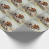 Papier Cadeau Pointer Anglais (Coin)