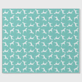 Papier Cadeau Pointer Chien Chien Chiot Anglais Setter (Plat)