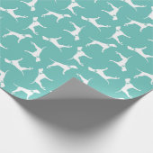 Papier Cadeau Pointer Chien Chien Chiot Anglais Setter (Coin)