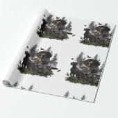 Papier Cadeau Pointeur à poils courts allemand (Déroulé)