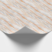 Papier Cadeau Pointillisme Wavy Polka : Doux Doux Textile (Coin)