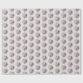 Papier Cadeau Pointing à poils durs Peinture Griffon - Art Chien (Plat)