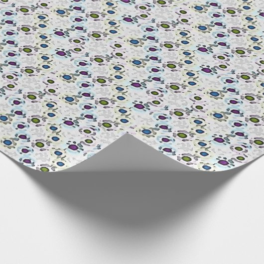 Papier Cadeau Points aquarelle (Coin)