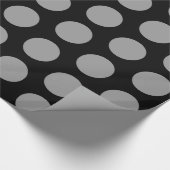 Papier Cadeau Points Black Marocain Moods (Coin)