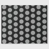 Papier Cadeau Points Black Marocain Moods (Plat)