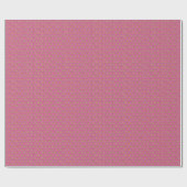 Papier Cadeau Points blancs creux rose (Plat)