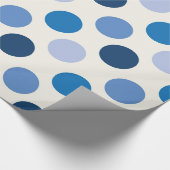 Papier Cadeau Points bleus (Coin)