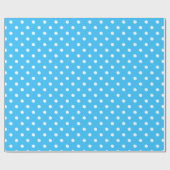 Papier Cadeau Points bleus (Plat)