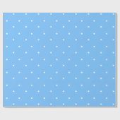 Papier Cadeau Points bleus Maya (Plat)