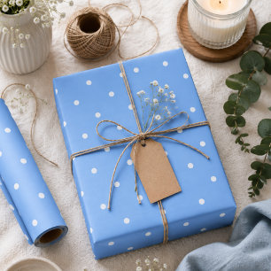 Papier Cadeau Points bleus Maya