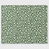 Papier Cadeau Points botaniques (Plat)