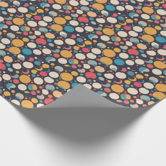 Papier Cadeau Points colorés géants (Coin)