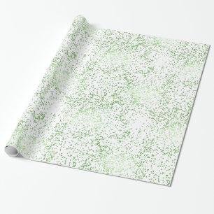 Papier Cadeau Points Confetti de menthe