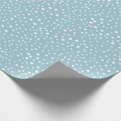 Papier Cadeau Points Dalmatiens Bleus, Points Dalmatiens, Impres (Coin)