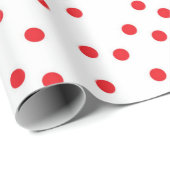 Papier Cadeau Points d'anniversaire classiques (Coin rond)