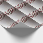 Papier Cadeau Points de baseball (vertical) (Coin)