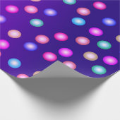 Papier Cadeau Points de couleur 2 Papier à envelopper (Coin)