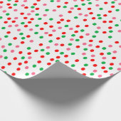 Papier Cadeau Points de Noël (Coin)