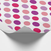 Papier Cadeau Points de polka d'été (Coin)
