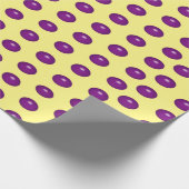 Papier Cadeau Points de verre violet (Coin)