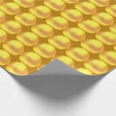 Papier Cadeau Points Dorés Élégants Modernes (Coin)