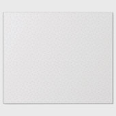 Papier Cadeau Points Modernes 2 sur Fond Blanc (Plat)