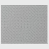 Papier Cadeau Points Modernes 2 sur Gris Clair (Plat)