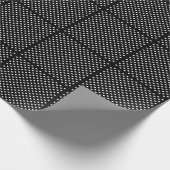 Papier Cadeau Points noirs et blancs (Coin)