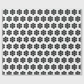 Papier Cadeau Points noirs Simple Moderne Minimal (Plat)