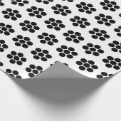 Papier Cadeau Points noirs Simple Moderne Minimal (Coin)