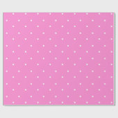 Papier Cadeau Points roses persans (Plat)