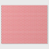 Papier Cadeau Points rouges (Plat)