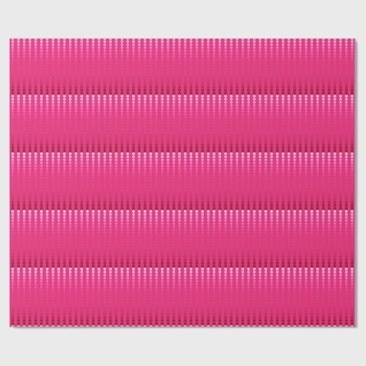 Papier Cadeau Points satinés - nuances rose fuchsia (Plat)