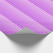 Papier Cadeau Points satinés - teintes d'orchidée (Coin)