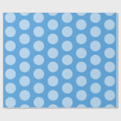 Papier Cadeau Points Sky Blue Marocain Moods (Plat)