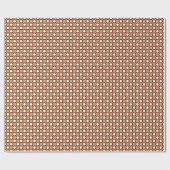 Papier Cadeau Points tournés, caramel, crème et chocolat (Plat)