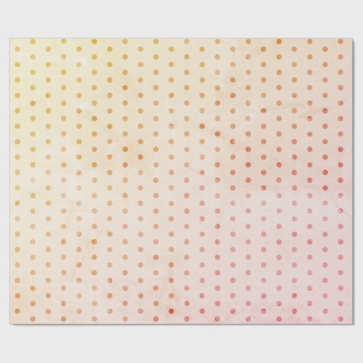 Papier Cadeau Points vintages (Plat)