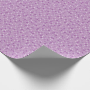 Papier Cadeau Points violets