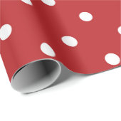 Papier Cadeau Pois (Coin rond)
