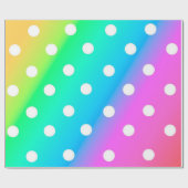 Papier Cadeau Pois (Plat)