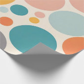 Papier Cadeau Pois coloré (Coin)