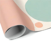 Papier Cadeau Pois coloré (Coin rond)